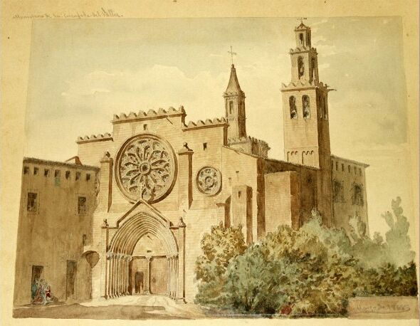 Aquarel·la del Monestir