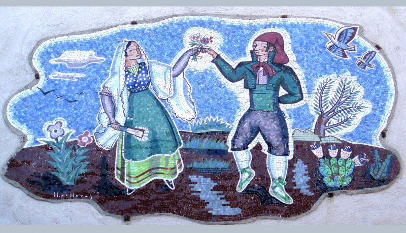 Mosaic Paga-li, joan