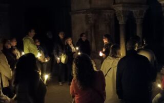 visita guiada la nit al claustre