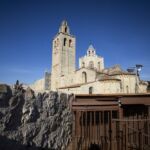 vistes des del mirador de la muralla del monestir