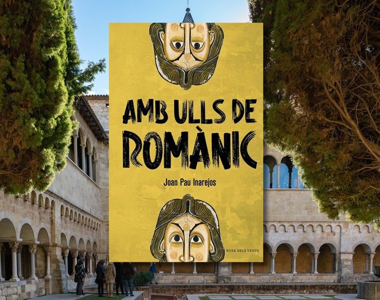 portada del llibre amb ulls de romànic