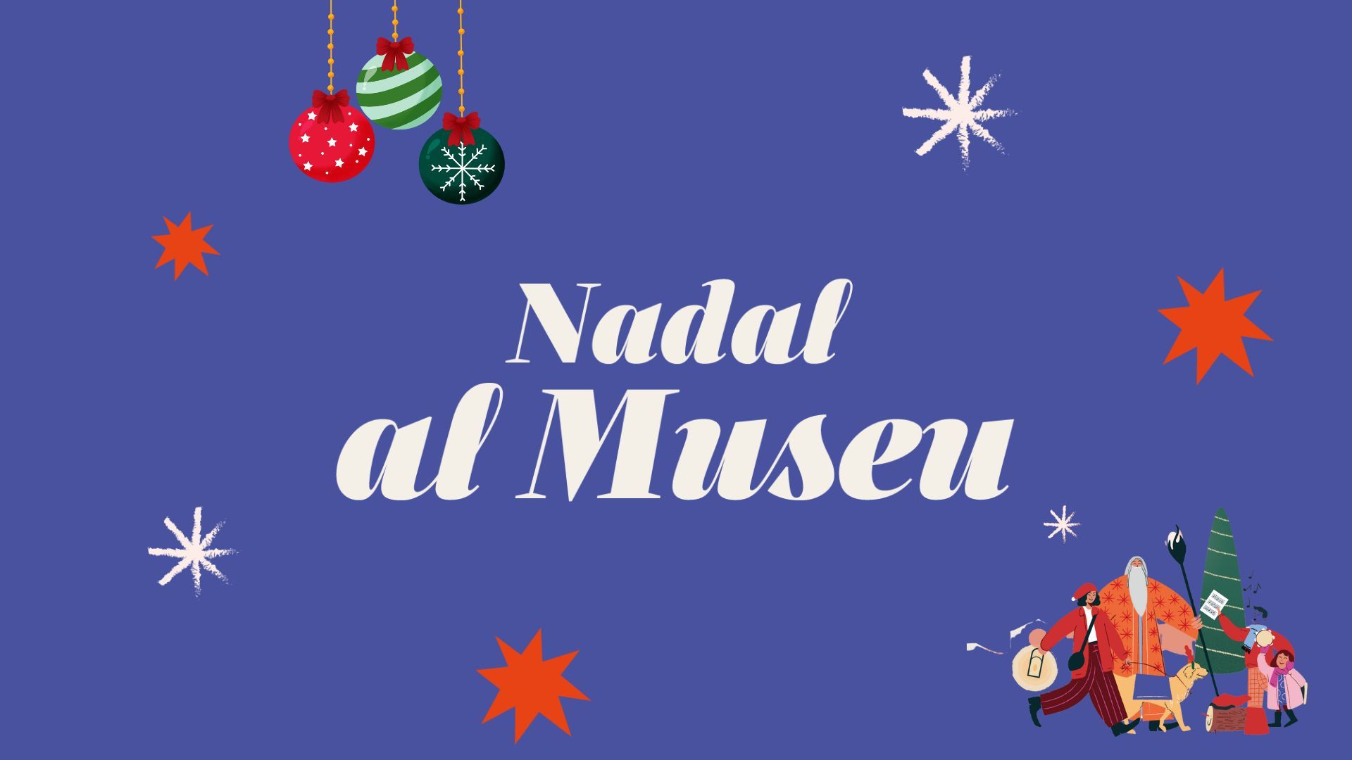 imatge gràfica nadal al Museu